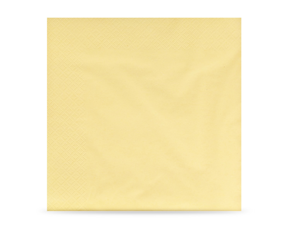 Servietten 39x39 cm 3-lagig 1/4 Falz, Sand/champagner Servietten 39x39 cm 3-lagig 1/4 Falz, Sand/champagner